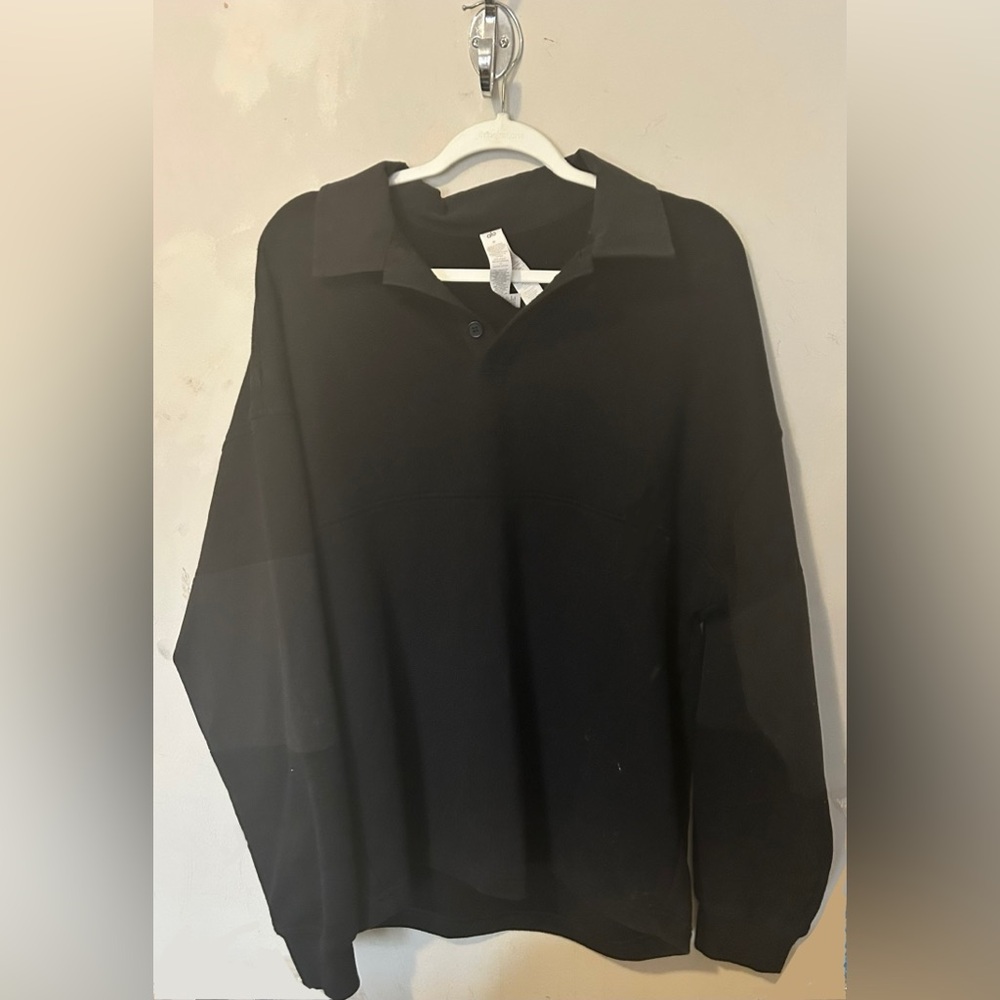 ALO Yoga Paneled Polo Sweater
